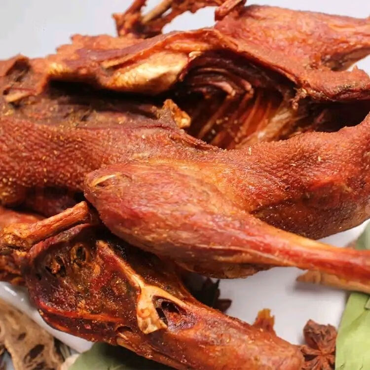 四川南充特产杨鸭子绸都麻辣香酥骨脆鸭现做现发麻辣味500g