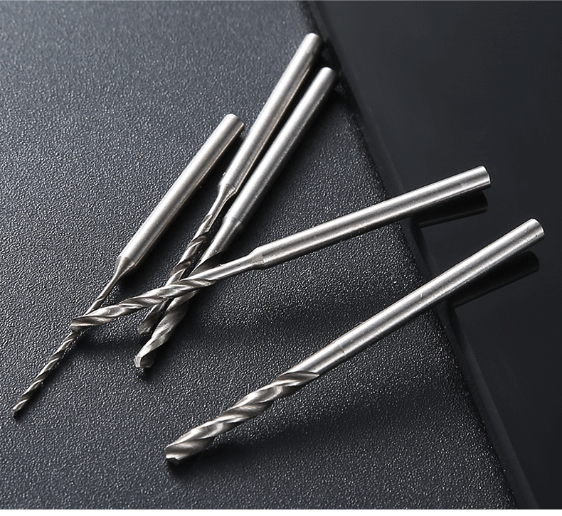 金刚砂麻花钻微型直柄琉璃玉石翡翠打孔针电钻3mm小电磨钻头套装定制