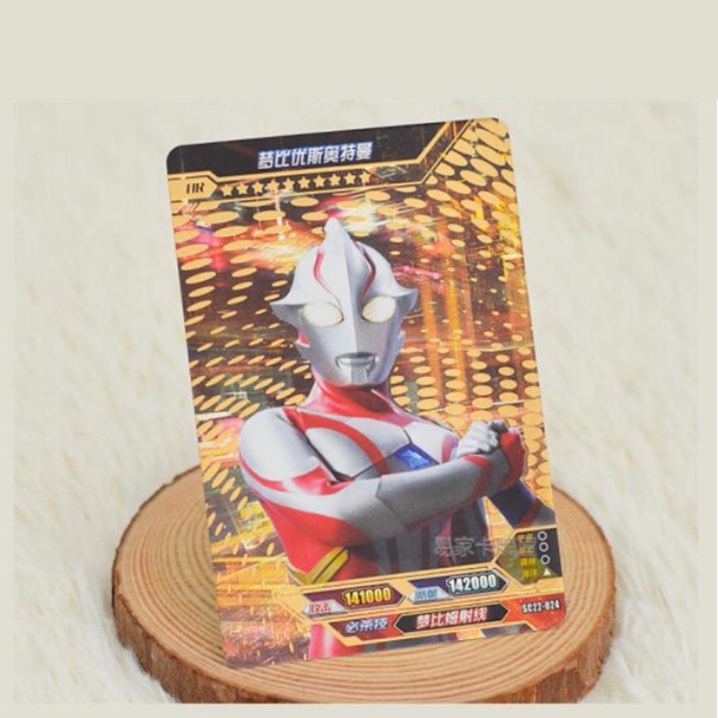 奥特曼卡片22弹豪华版sp卡艾克斯奥特曼梦比优斯红gp卡金ur单张卡22弹