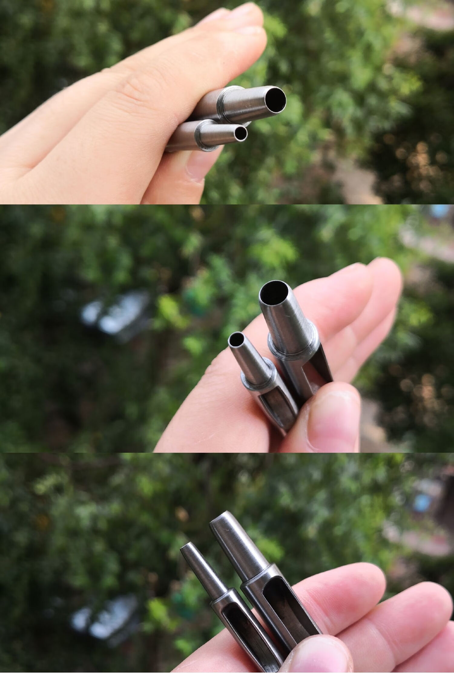 圆冲子 手工diy皮具打眼工具皮革皮带腰带冲洞打孔器 圆冲套餐1 (1.