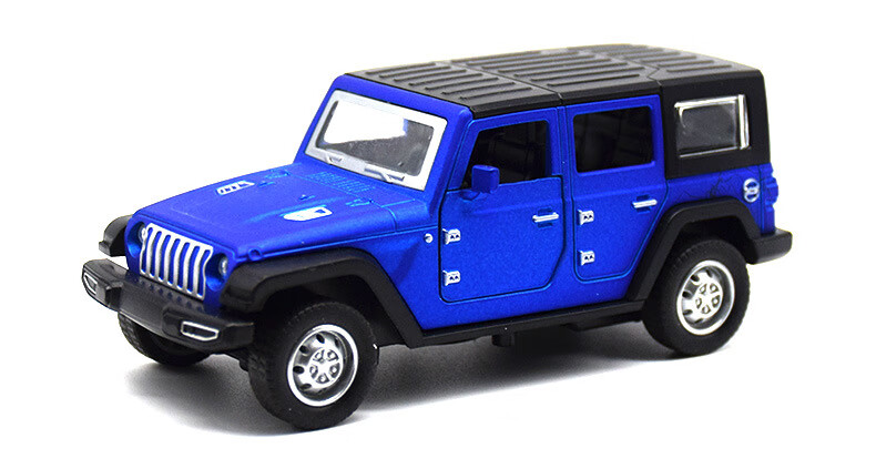 jeep木马人车模牧马人合金汽车模型海鹏鹰仿真jeep奔驰奥迪越野玩具