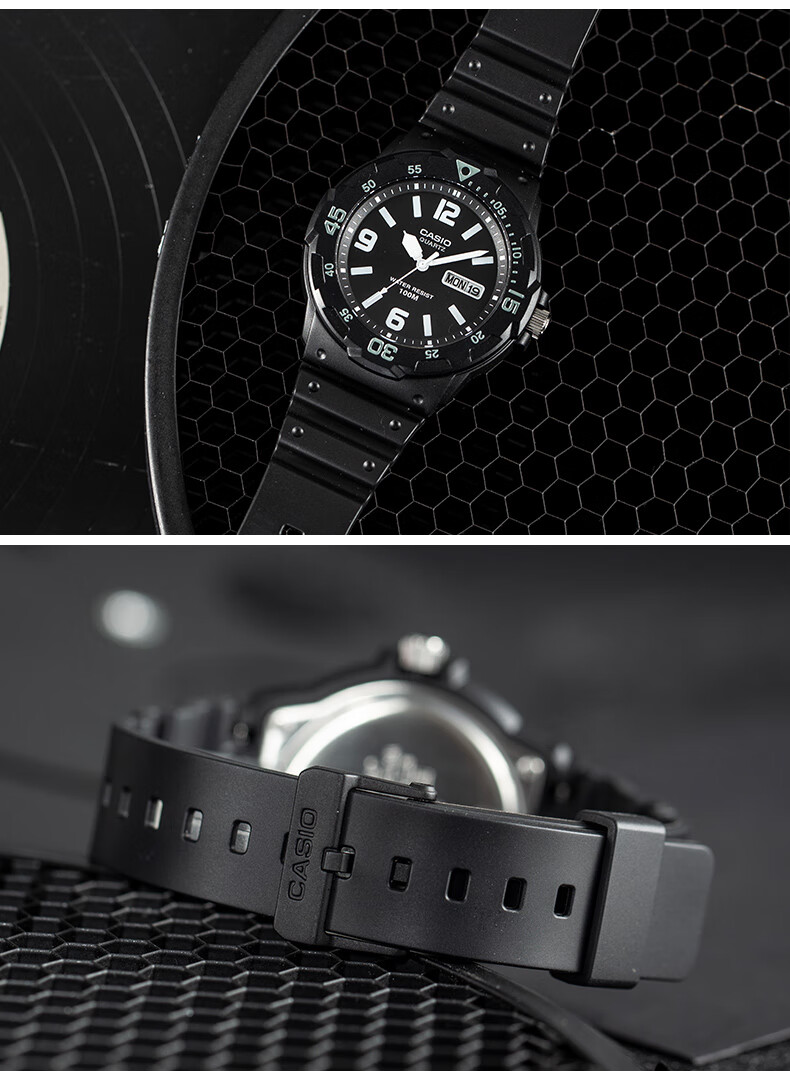 casio卡西欧 海外代购casio手表男学生女儿童运动果冻mrw200冰淇淋