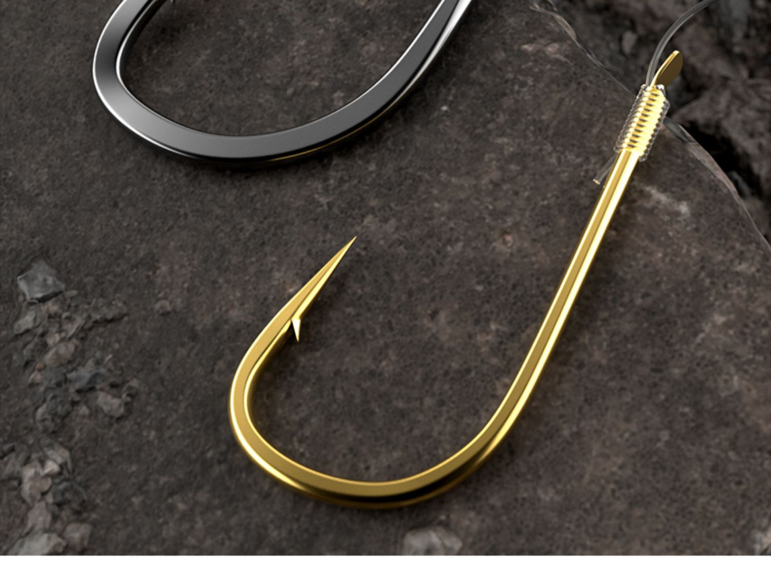 短子线双钩成品鱼钩进口绑好套装全套防缠绕金海夕伊豆鲫鱼金袖钩金