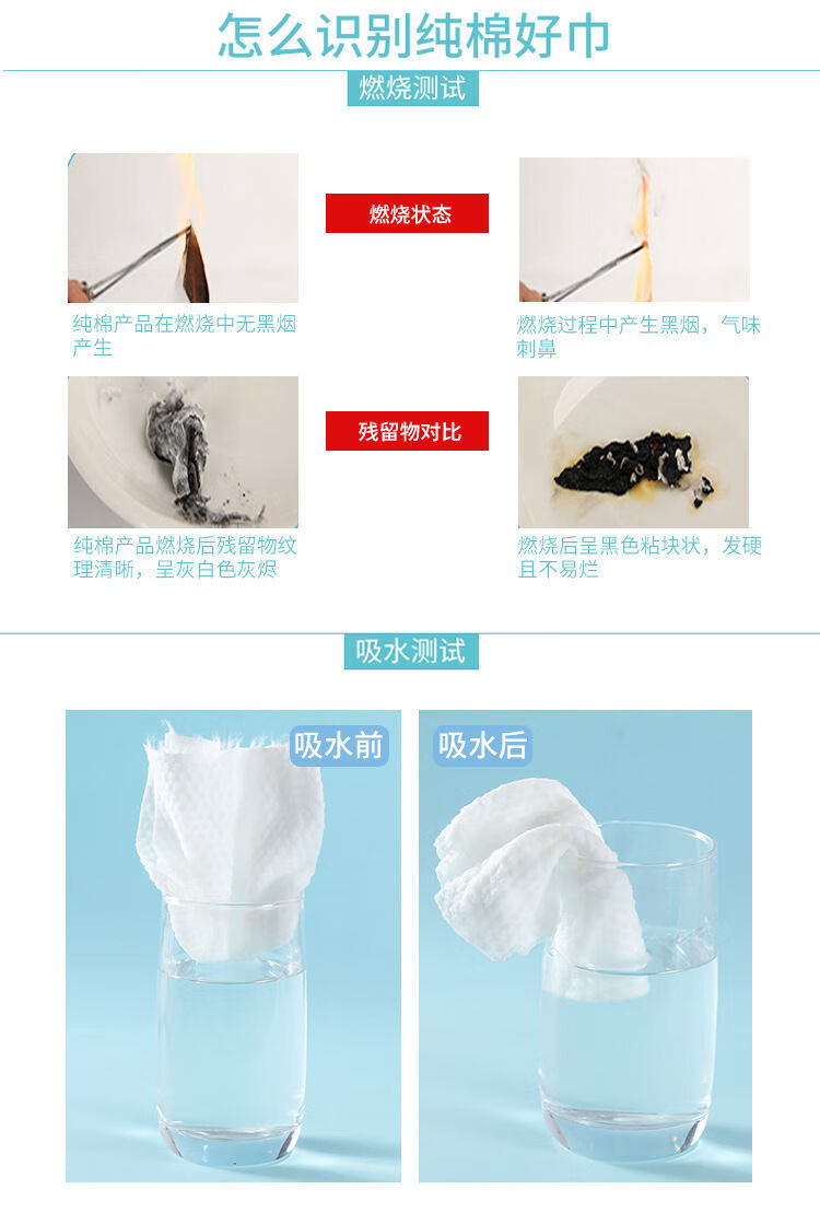 【精选】一次性洗脸巾加厚珍珠棉柔巾洁面巾纸化妆棉卸妆棉美容擦脸巾古莎 防水袋珍珠棉【4卷】