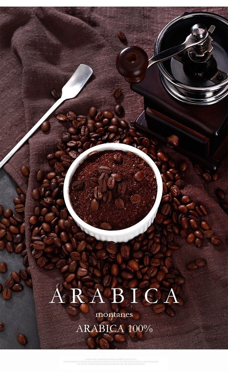 京品优选古巴进口咖啡豆500g古巴国家进口咖啡特浓深度烘焙意式浓缩