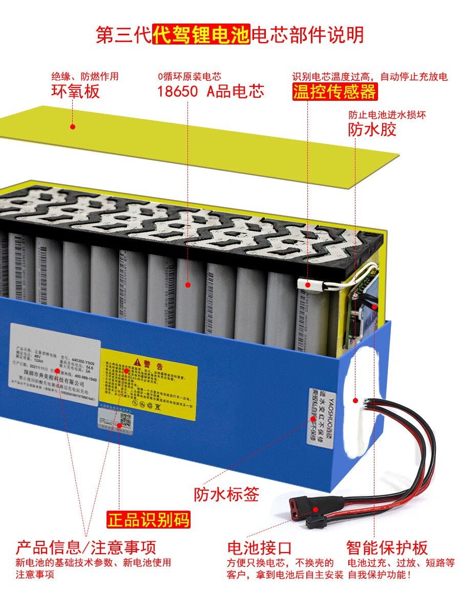 电动滑板车锂电池组原装24v36v48v12ah定制代驾折叠通用足量24v8ah