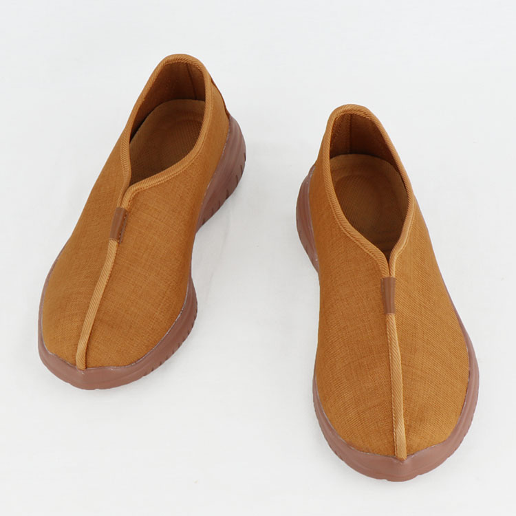 和尚鞋僧鞋男夏季厚底透气软底禅修鞋春秋四季出家僧人鞋女款灰色35码