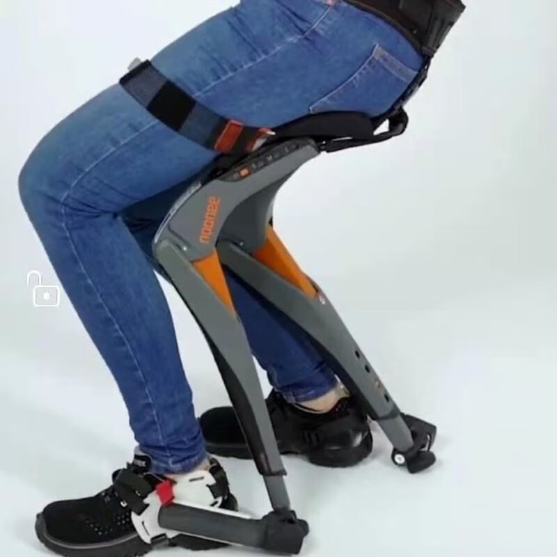 2022款改进外骨骼隐形座椅机械机甲座椅是户外运动野外出游需站立工作