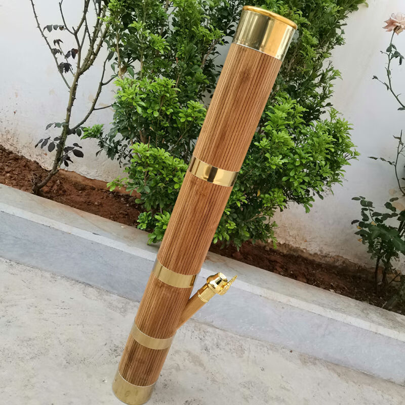 【好货上新】云南特大号真破竹水烟筒竹子铝合金包边防漏水精品烟具
