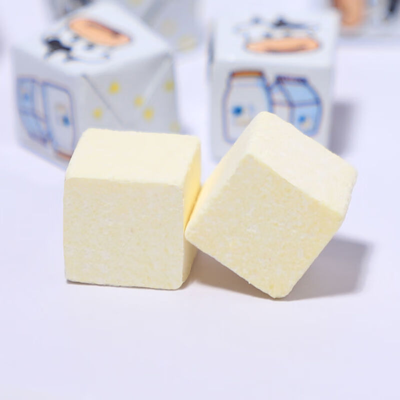 奶酪糖方块糖多口味魔方奶糖干吃奶片牛奶小方奶酪块儿童零食糖果