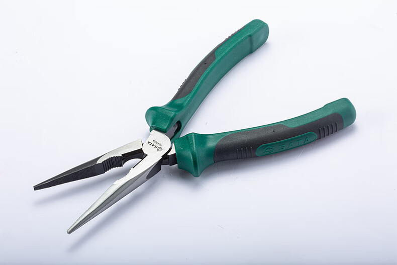 世达sata工具省力款型尖嘴钳电工尖头钳子6寸8寸7240172402b72401b