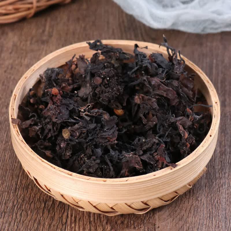 北京同仁堂官方原料海藻中药材海藻干落首 海萝 乌菜 海带花中草药
