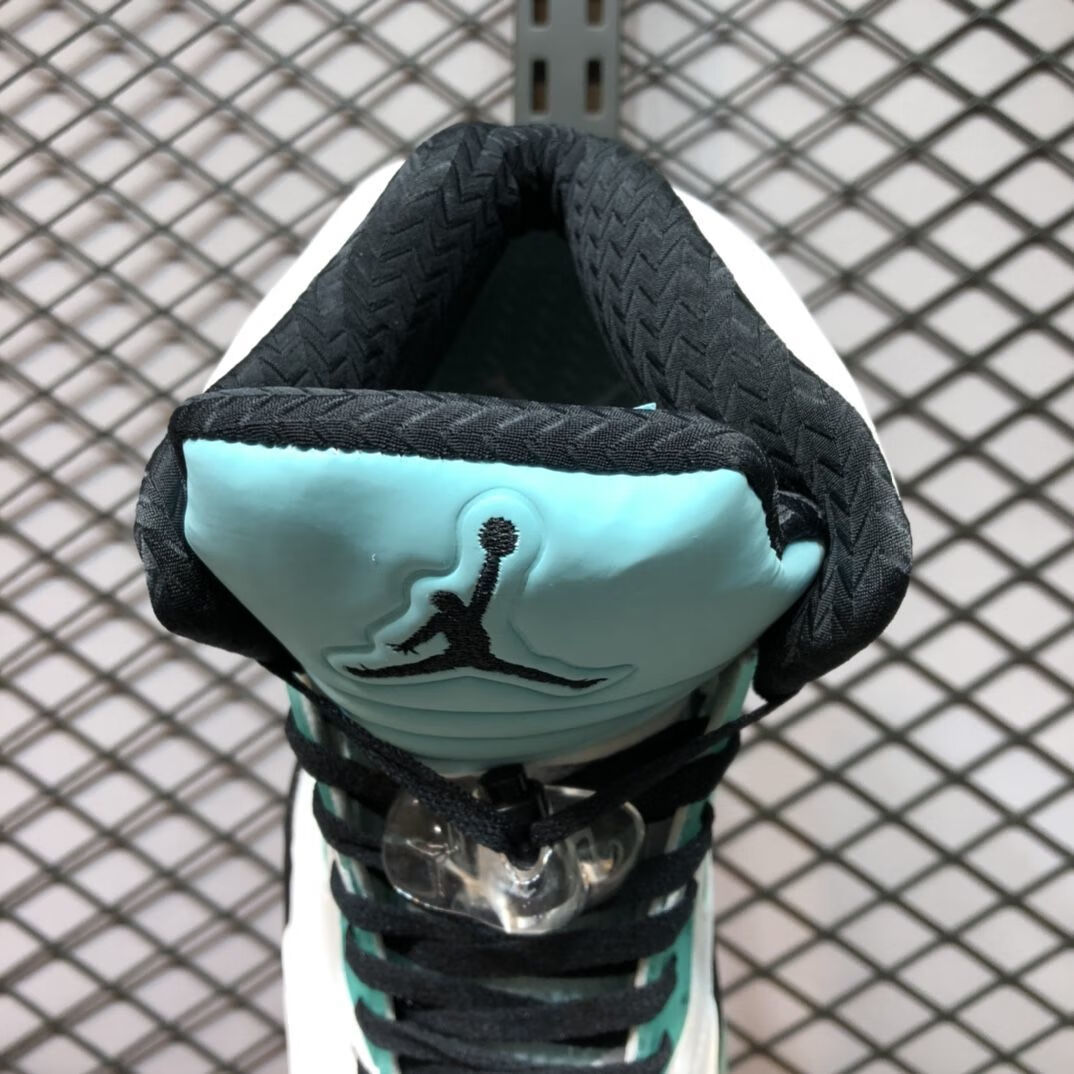 君闵【正确版】纯原 aj5 retro "薄荷绿" 3m反光高质量男女通用高帮