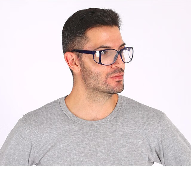 铅眼镜新款x射线介入导管带侧边防护可配护目眼镜封镜05当量镜侧边