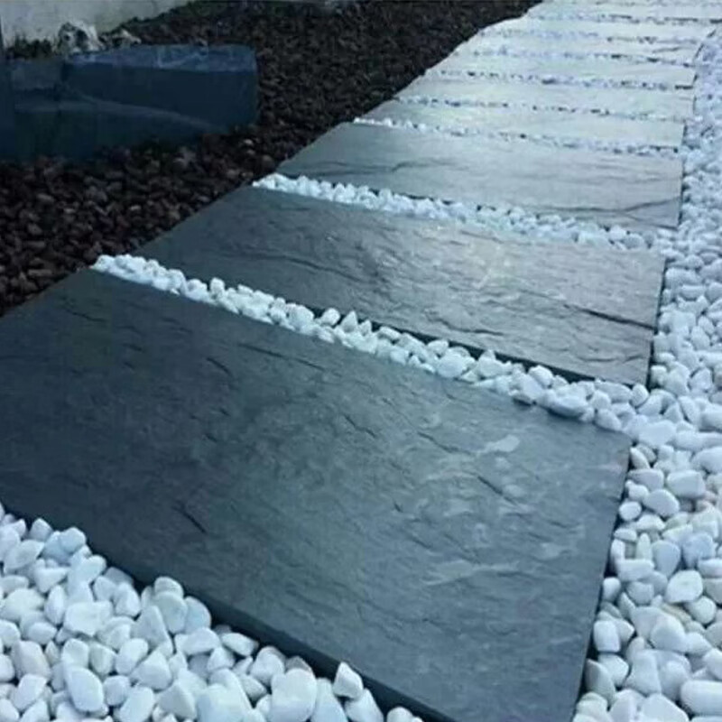 透水砖庭院地砖青石板踏步花园草坪垫脚园林汀步天然庭院地砖户外脚踏