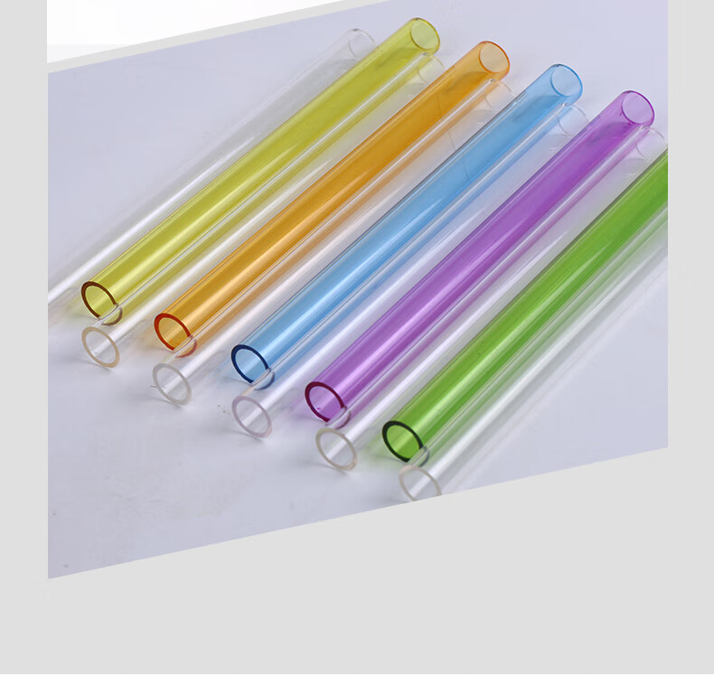高透明彩色亚克力管 空心圆管 有机玻璃管 pc管 pmma管 加工定制