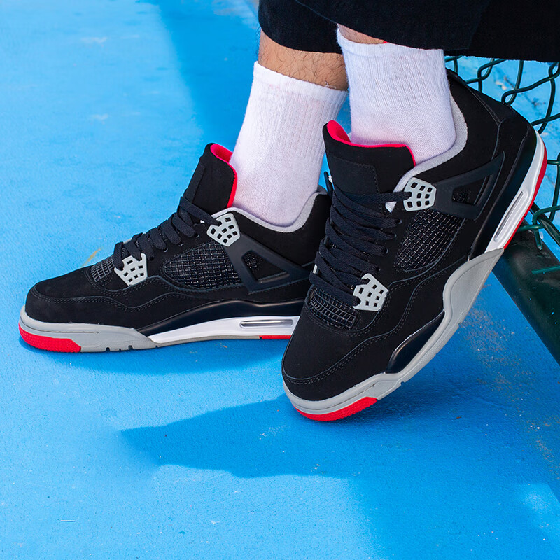 a4热熔岩 43 品牌: 京弗 商品名称:京弗jax aj热熔岩男鞋白水泥篮球鞋