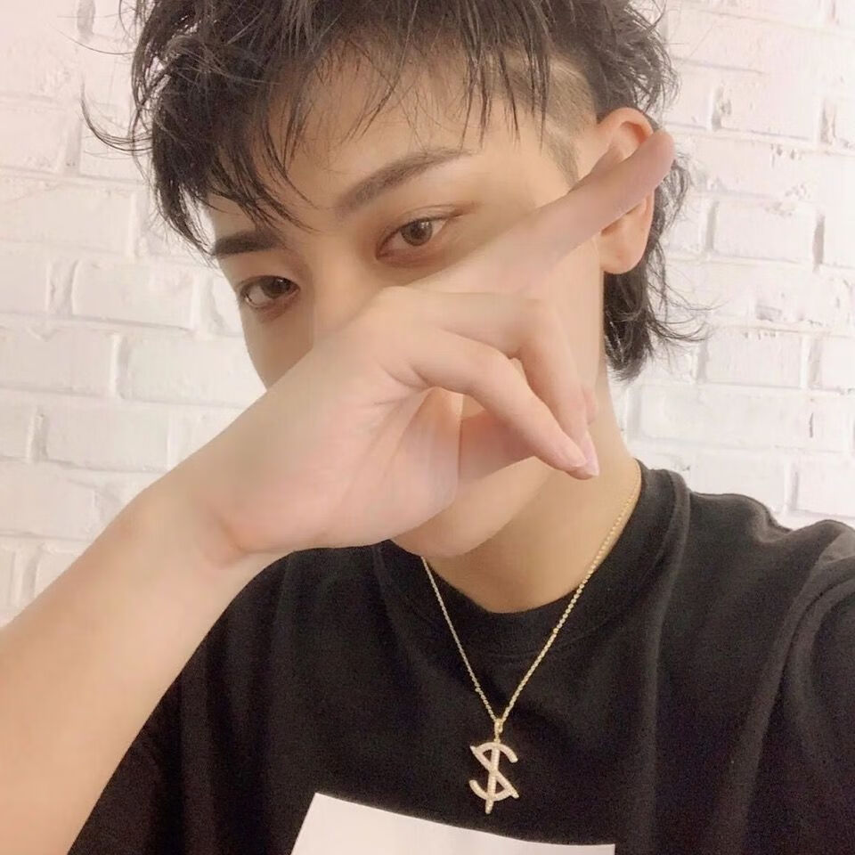 黄子韬同款项链男女潮人日韩简约钛钢吊坠海浪粉丝应援 黄子韬同款-配