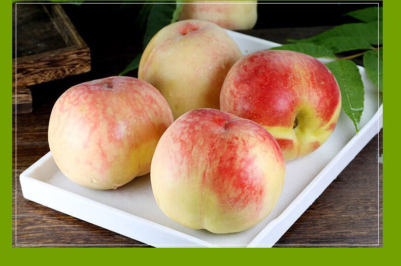 【现货顺丰】上海南汇大团蜜露水蜜桃子水果 白桃脆桃水蜜新鲜毛桃王