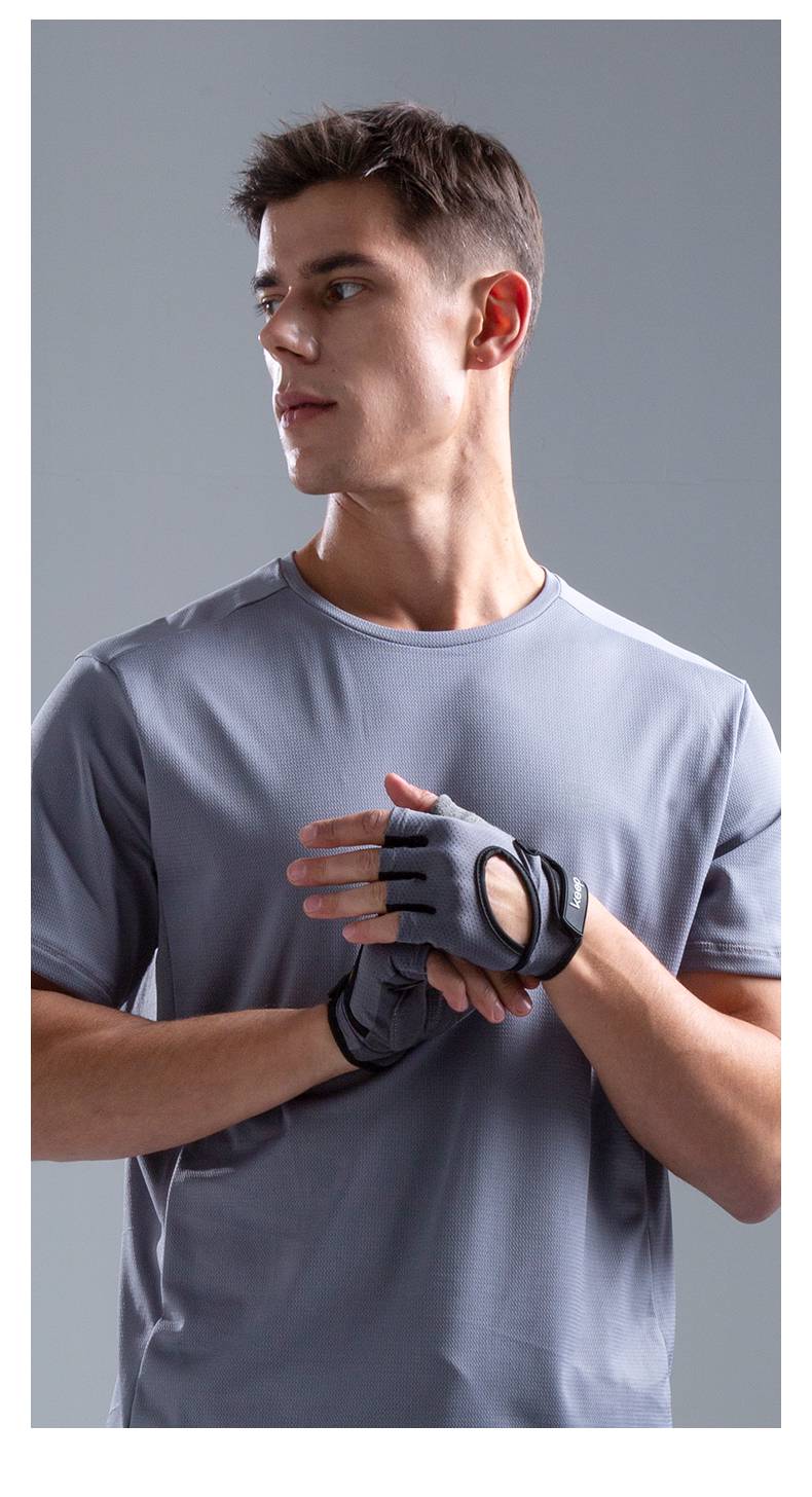 健身手套撸铁健身手套男引体向上运动单杠防起茧防滑女器械力量训练撸