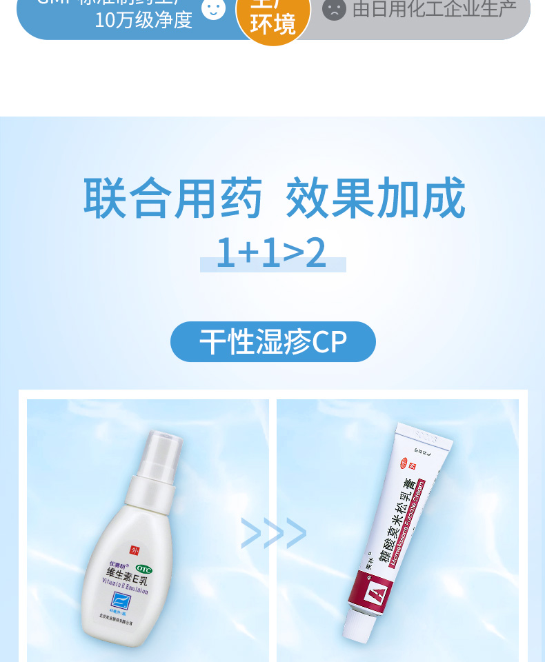 乳维e乳膏ve乳软身体乳保湿滋润秋冬止痒喷雾 【本品1盒装】维生素e乳