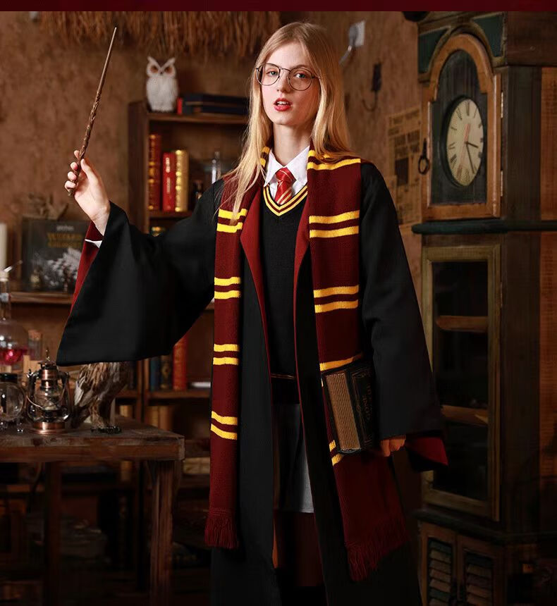 巫师袍环球影城赫敏格兰芬斯特林usj哈利服装usj魔法袍子衣服波特斗篷