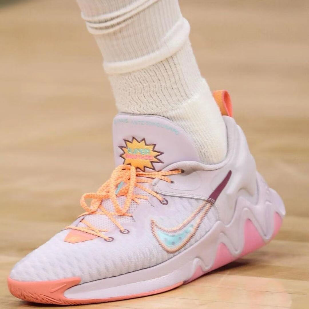 新款字母哥支线团队3代男子低帮篮球鞋8气垫缓震透气实战鞋支线白蓝红