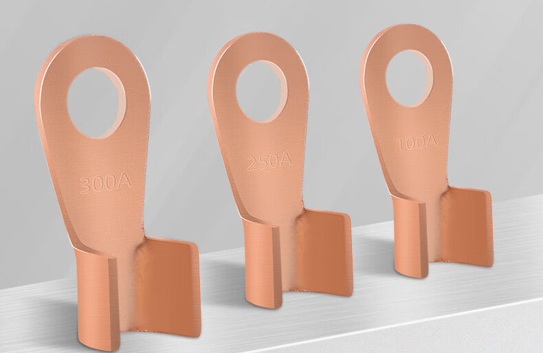 ot紫铜开口鼻铜鼻子线鼻子接线端子1650100a平方电瓶线耳铜接头国标