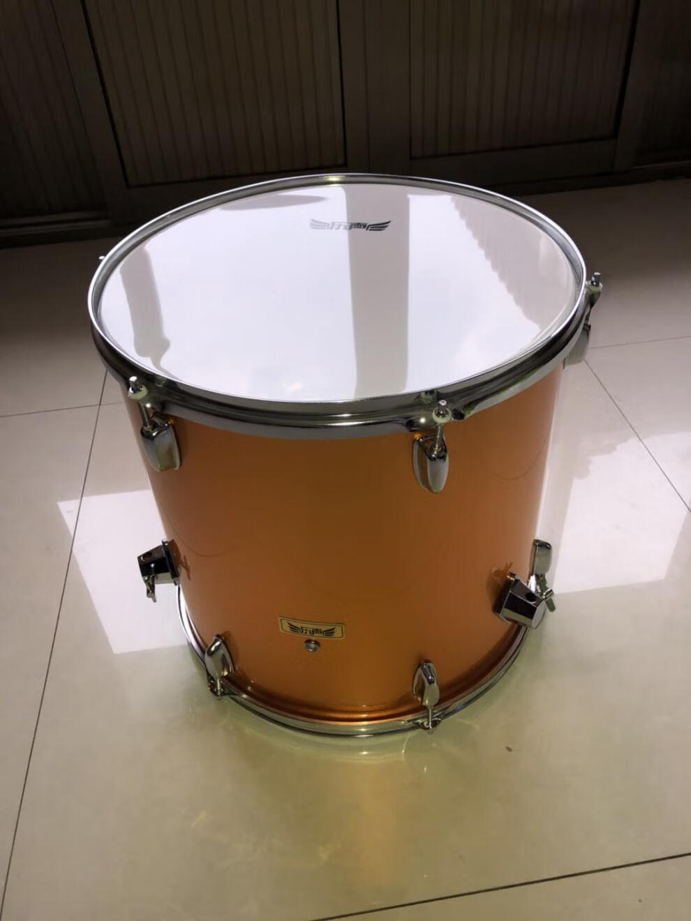 乐声球迷鼓16寸落地嗵鼓助威鼓啦啦队加油鼓世界杯助威鼓球迷鼓炫酷黑