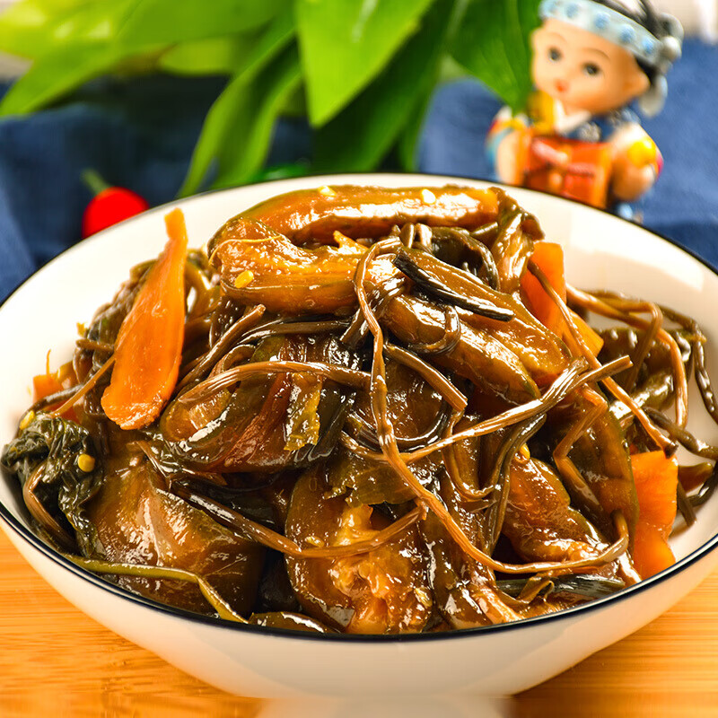 韩国泡菜八宝菜咸菜酱菜延吉酱杂菜酱辣椒整个延边特产腌辣椒 500g