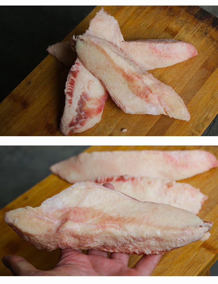 食用牛胸口油整块潮汕胸口朥牛油串串烤肉火锅食材牛肉烧烤店500g精修