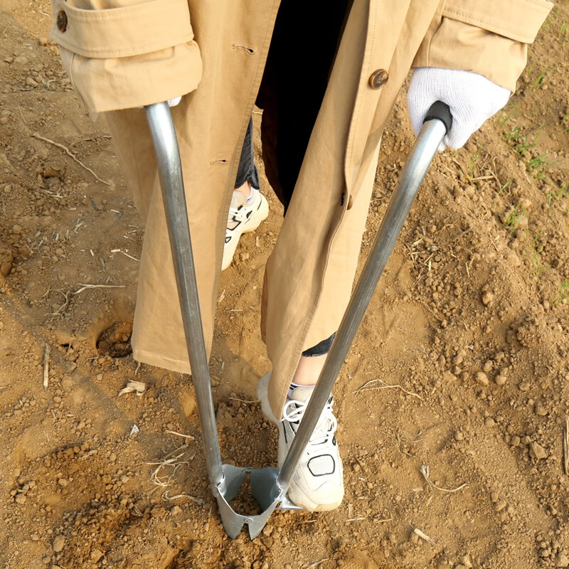 种辣椒苗神器移苗器移栽器农用工具西瓜营养钵插秧机器取土栽苗器麦桑