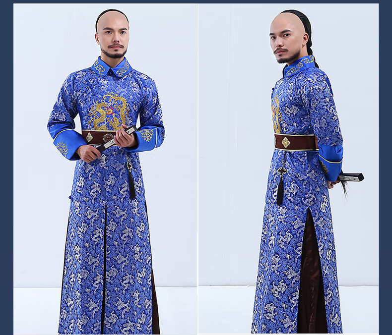 皇帝龙袍皇上服饰清朝皇帝皇后装龙袍影视剧同款四爷表演装清代四阿哥