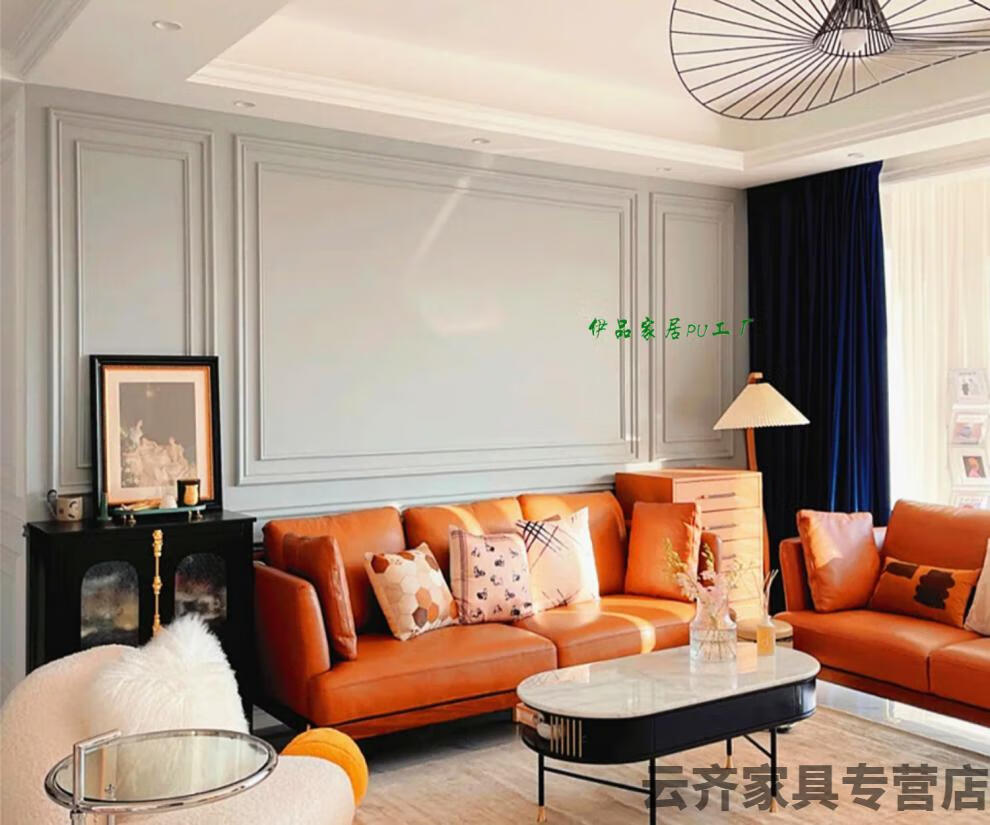 石膏线装饰条欧式pu线条法式客厅电视墙沙发背景墙边框线造型装饰条