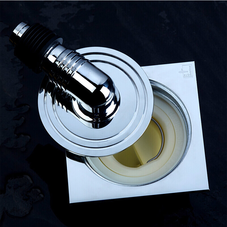 地漏全密封洗衣机地漏臭返水地漏滚筒全自动洗衣机 xltf-10 【弯头】