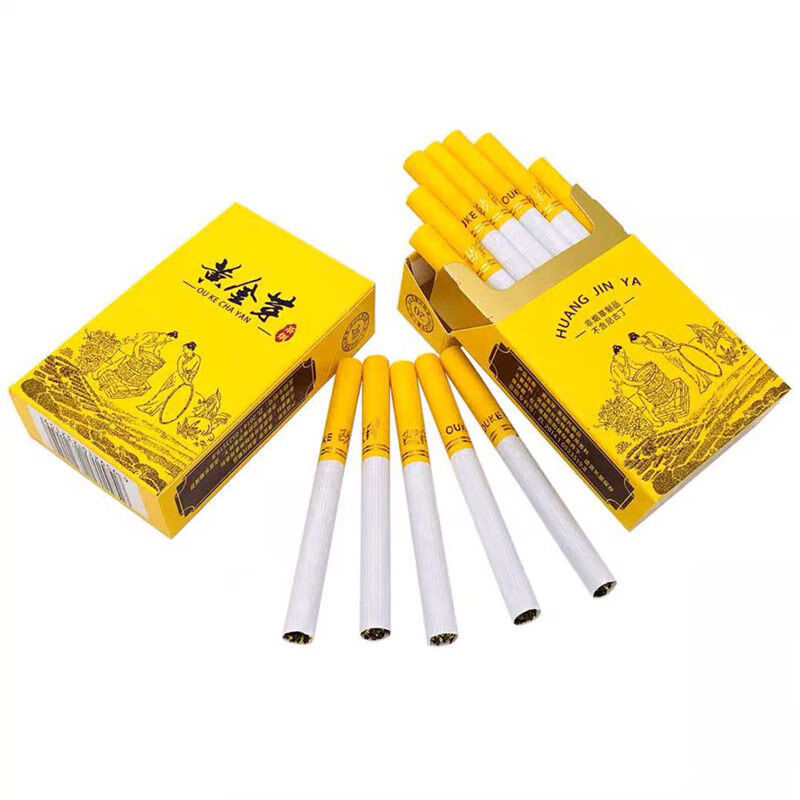 玫瑰茶烟细支薄荷男士女士520许愿烟爱心爆珠粗支普洱茶叶烟 东方美人