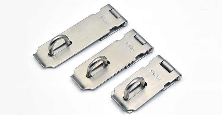 90度门扣直角锁门锁扣搭扣门鼻子老式插销门栓快速锁扣家用锁挂锁3寸