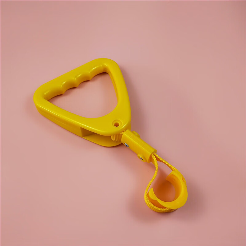 公交车拉手地铁大巴吊环广告拉手公交车拉环把手brt黄色三角拉手