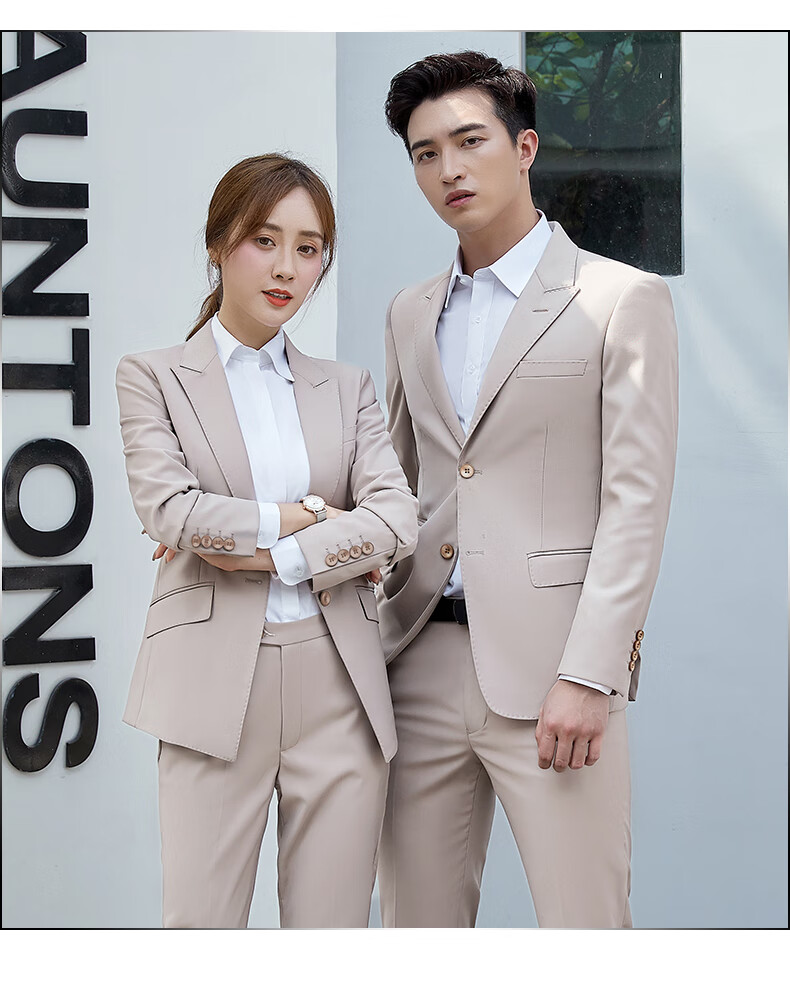 吴衣斯男士西服套装青年韩版修身小西装三件套商务休闲西装男女同款