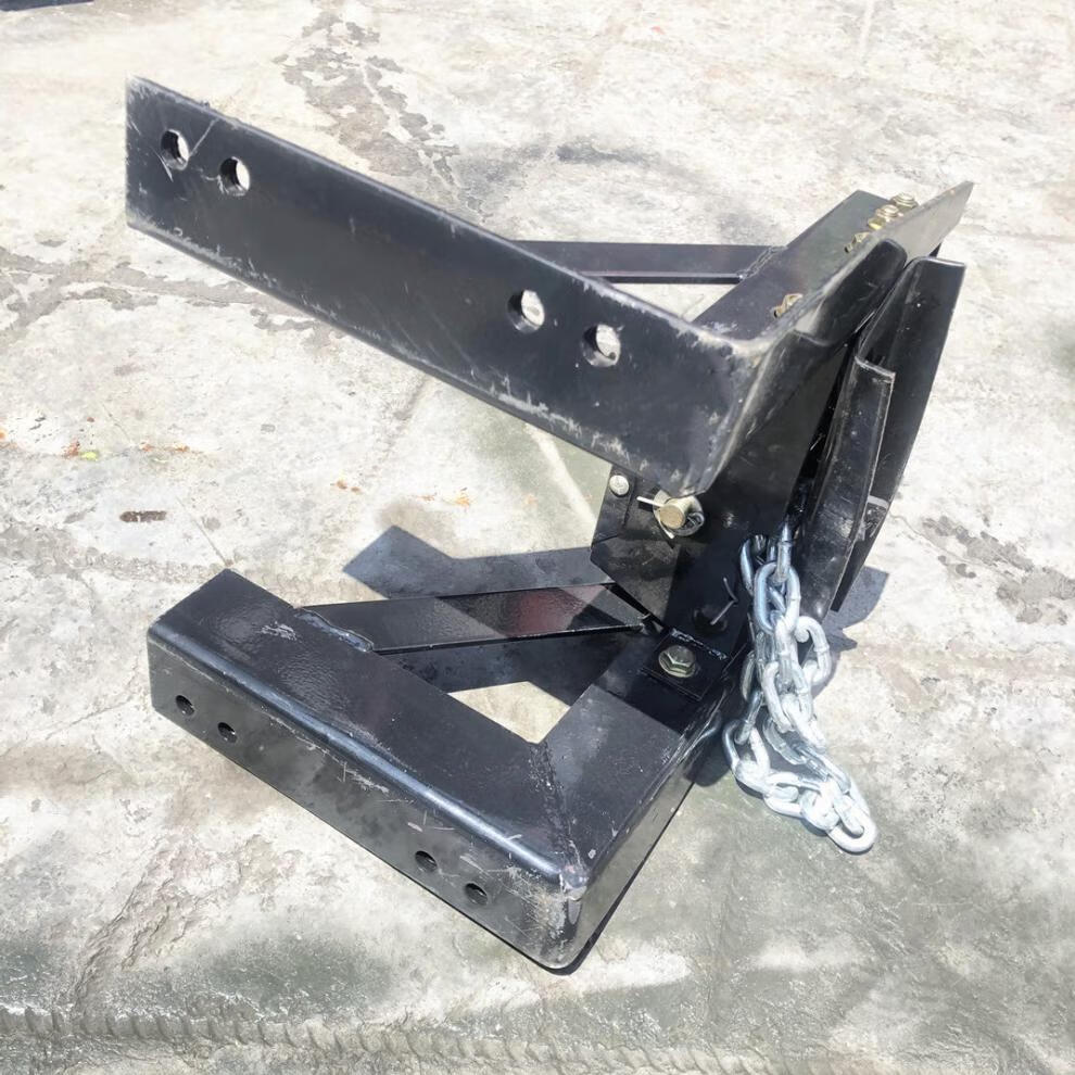 货车备胎升降器架子半挂车轮胎支架汽车备胎架升降器总成摇把摇杆 侧