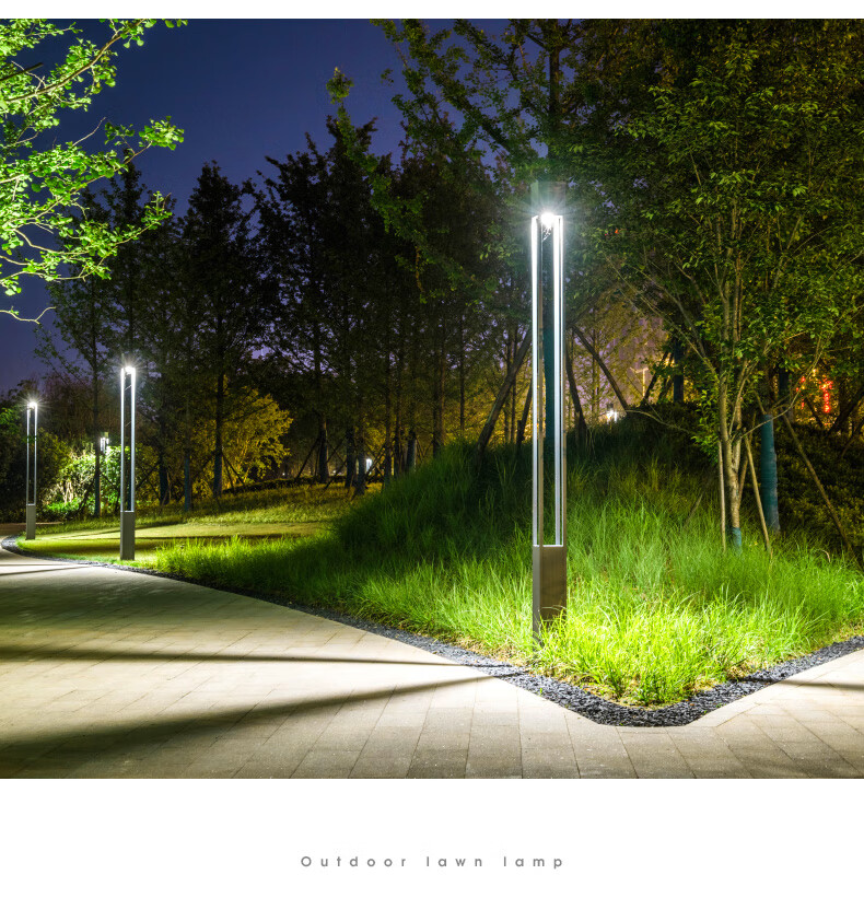 晚仪led户外太阳能草坪灯草地灯现代简约庭院灯花园灯景观灯公园灯圆