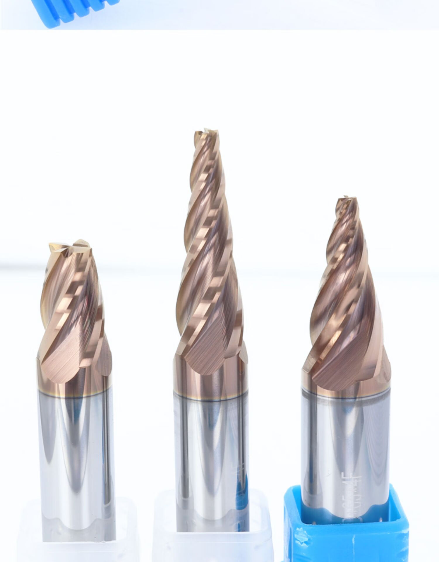 锥度立铣刀7度4刃螺旋10柄钨钢合金数控雕刻开槽倒角铝用定做涂层