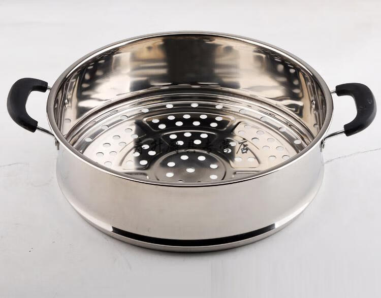 蒸笼蒸屉不锈钢家用蒸层蒸格屉子电锅炒锅蒸锅笼屉火锅蒸篦 28高厚