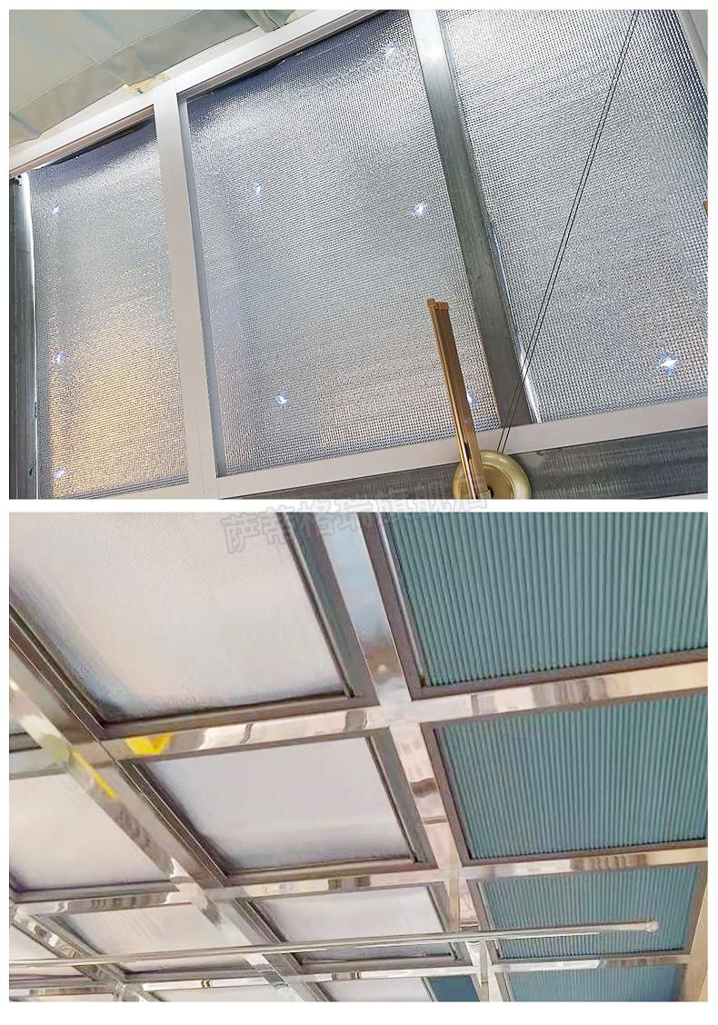 2022新款玻璃保温膜阳光房隔热膜玻璃贴屋顶防晒遮阳帘阳台西晒遮光