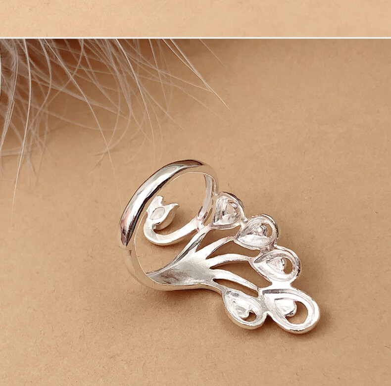 单冠孔雀戒指【图片 价格 品牌 报价】-京东