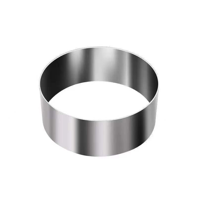 不锈钢材质米糕发糕饼干模煎烙玉米饼蛋糕圆圈模具耐用甜点圆形圈