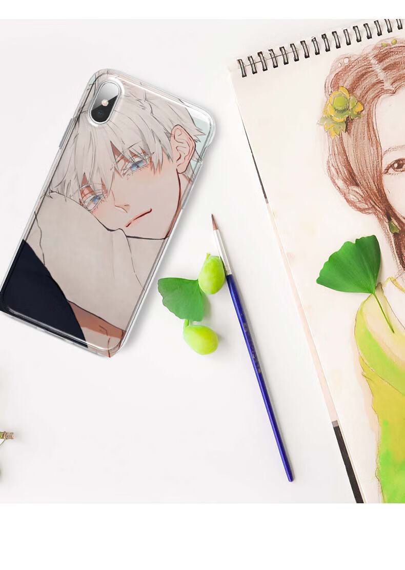 咒术回战五条悟手机壳适用于苹果13vivox27华为nova小米opporeno乔鸟