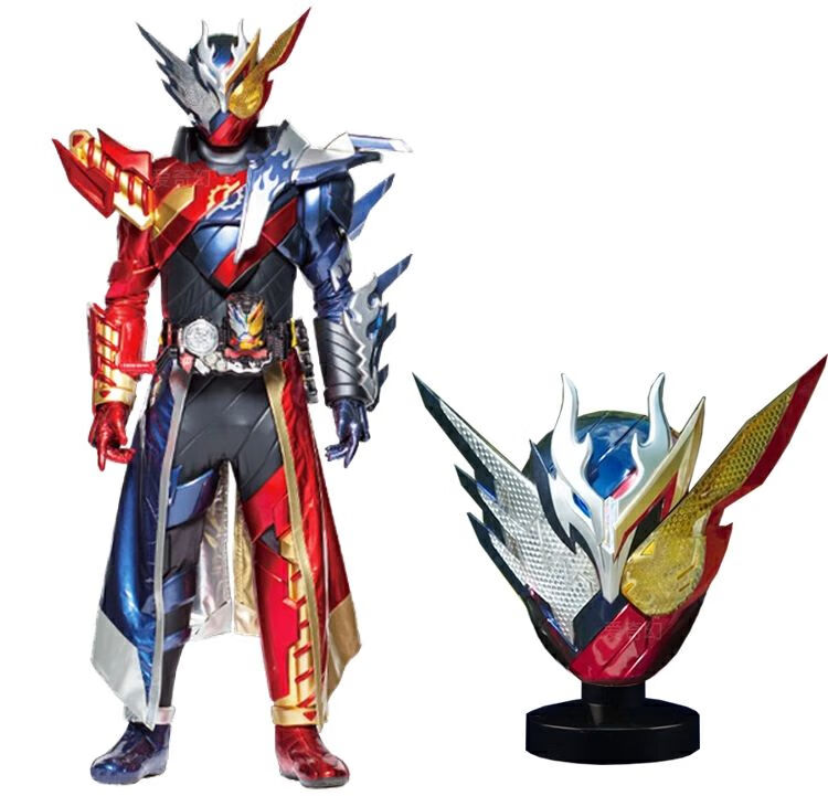 【现货速发】万代(bandai)假面骑士皮套全身cos 甲斗buildcos服装1:1