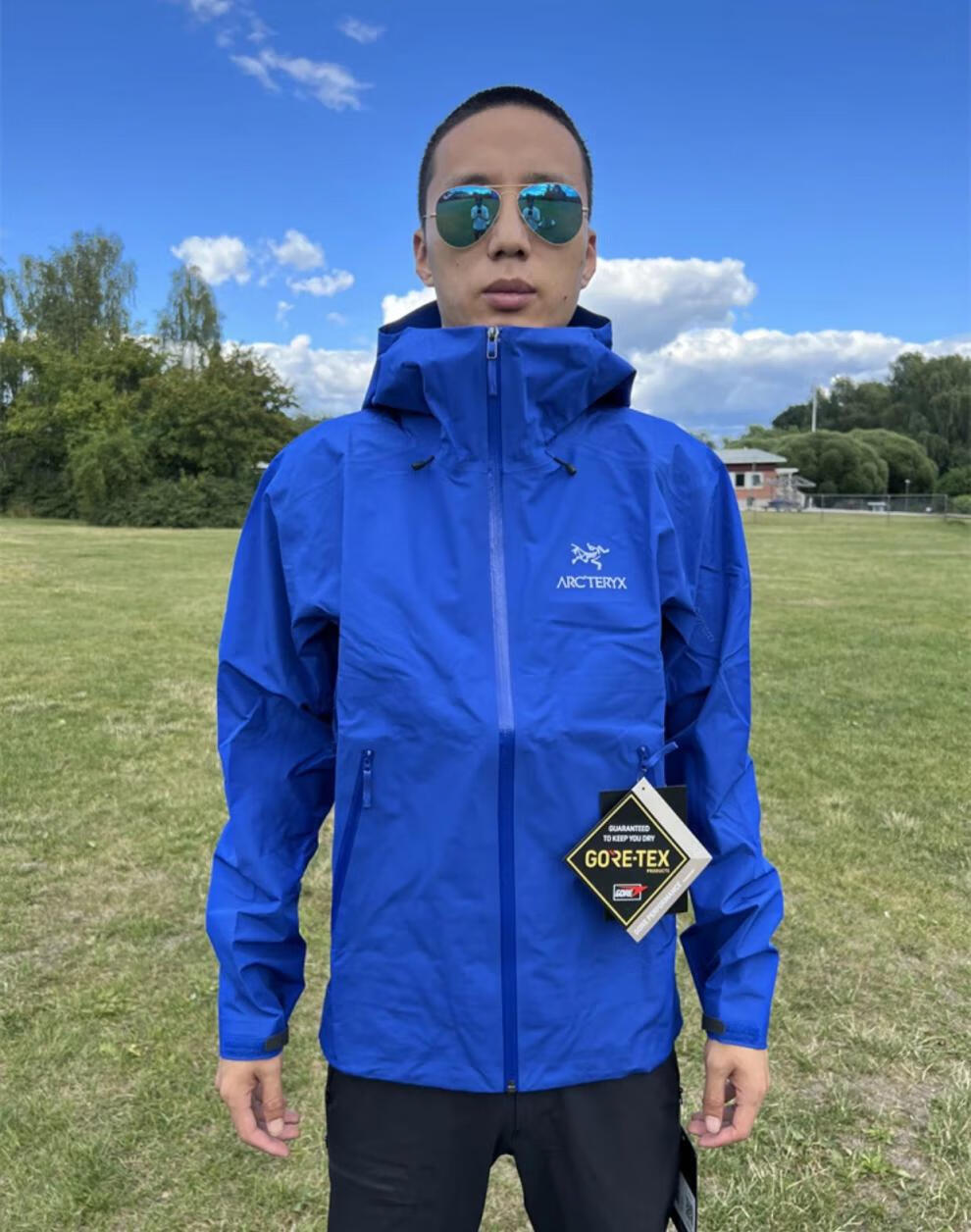 始祖鸟男子冲锋衣2684429090始祖鸟旗舰男装女装 beta lt black