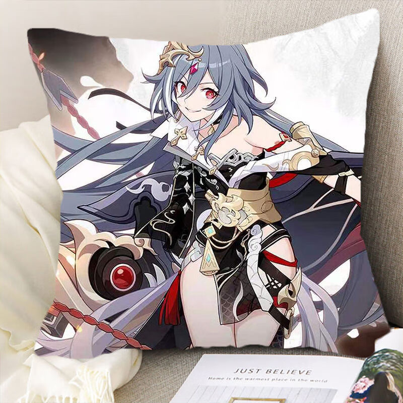 八重樱抱枕动漫周边崩坏3抱枕识之律者符华八重樱动漫同款周边枕头